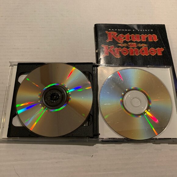 Return to Krondor PC CD-ROM Computer Game 1998 with Manual - Picture 3 of 6